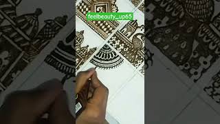 Mehandi Tutorial || Mehandi Design Tutorial #shorts #shortsfeed #mehandi #mehanditutorials #like