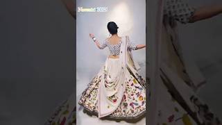 🔥Navratri Special Mirror Work Lehenga Choli Try-On | 6 Meter Flair Ethnic Look #shorts #navratrilook
