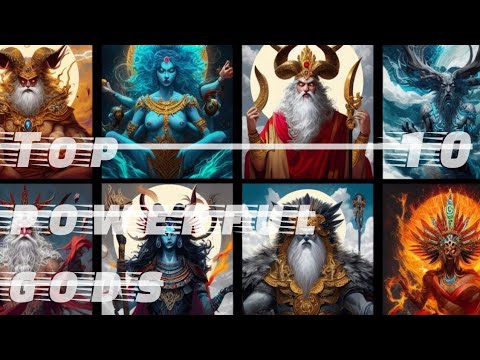 Top 10 Powerful Gods #Top10PowerfulGods #Mythology #DivinePower