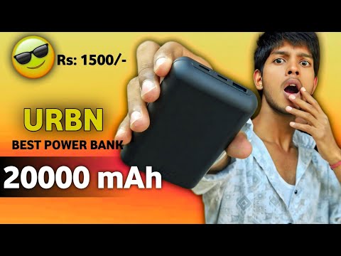 ⚡️ Urbn Superfast 20000 mAh Nano Power Bank | Best Power Bank of 2025 Under Rs 1500/-