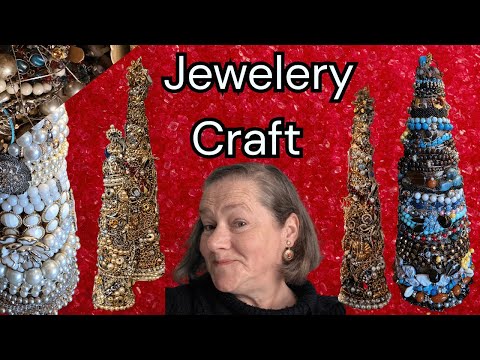 Stunning Bejeweled Christmas Tree DIY Home Decor How To Make Festive Crafts!