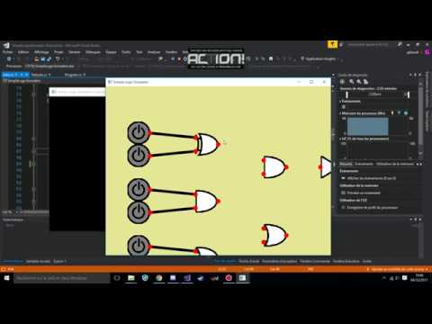SFML C# Simple Logic Gate Circuit Simulator