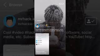 HOW TO FOLLOW SOMEONE ON IGTV?