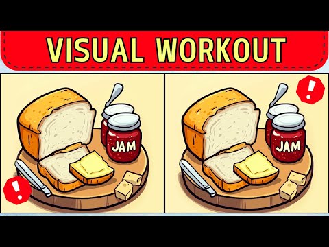 Brain Test 🧠 Spot the 3 Differences | Can You Find Them All? | Observation Challenge