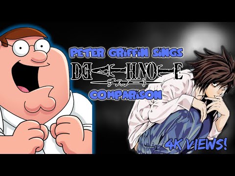 Peter Griffin Death Note Opening Vs Original Death Note Opening (FULL VERSION)