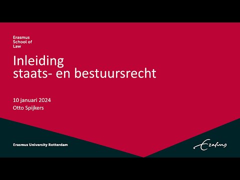Inleiding staatsrecht 2 door Otto 10 januari 2024