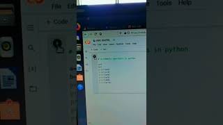 Arithmetic operators in python
