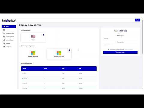 How to order a Premium and Affordable Windows VPS/RDP? ReliabeCloud LLC