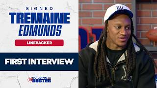 First Interview: Linebacker Tremaine Edmunds on Joining the Giants | New York Giants