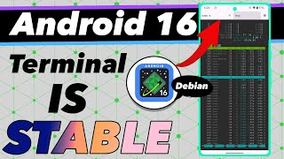 LINUX on Android 16 Beta 4 is STABLE ✌️🔥