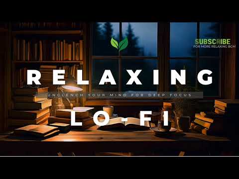 Late Night Lo-fi Chillout🍃Study l Work l Deep Focus l Stress Relief
