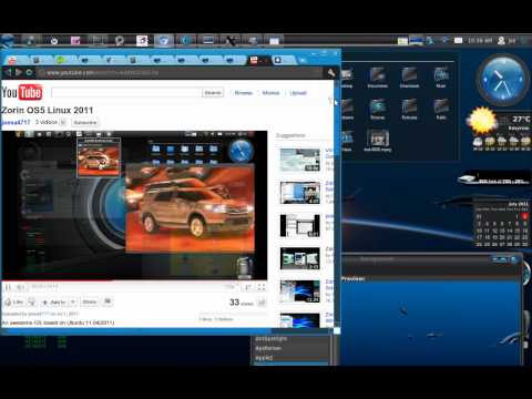 Zorin OS SLICK in HD - short Zorin OS screencast
