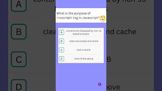javascript mcq questions part 9 | javascript concepts #javascript #mcq #javascriptquiz