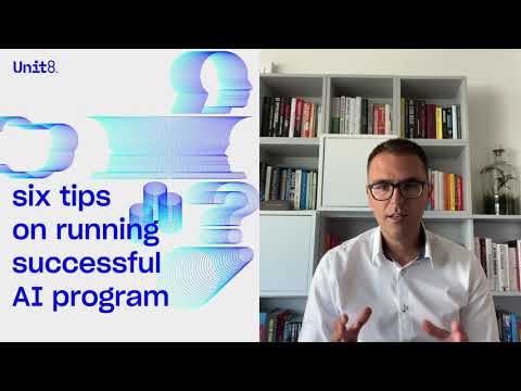 Unit8 - 'Six steps guide to running successful AI program' Invitation to read