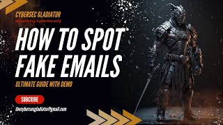 How to Spot Fake Emails Like a Pro - Spam 2 Scam! (Ultimate Guide with Practical Demo)