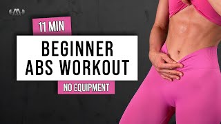 BEGINNER ABS (11 Min) | Low Impact Core Burn - No Equipment