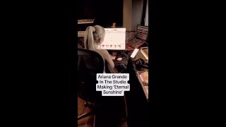 😍 Ariana Grande on Pro Tools at Jungle City Studios 📷 She is The Music