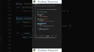 Redirecting Users With Flask | Python Tutorial