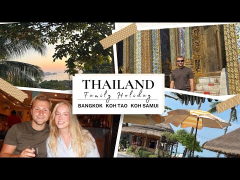 Bangkok to Koh Tao & Koh Samui 🇹🇭 | Thailand Family Holiday Travel Vlog