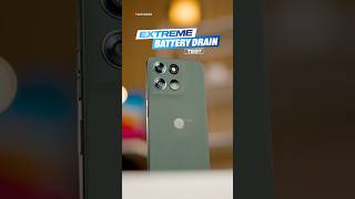 Moto G67 Power Extreme Battery Drain Test 😱 Power King? #Shorts