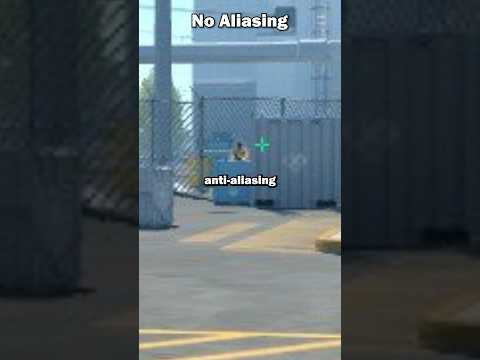 Anti-Aliasing Is So IMPORTANT For FPS Games! #fps #blurry #settings