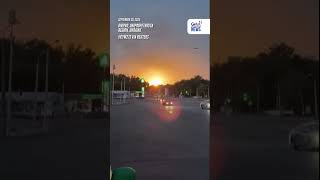 Eyewitness video shows moment missile strikes Dnipro in eastern Ukraine | GMA Integrated News