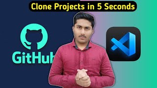 Copy Project From GitHub Repositories to vs code in 5 Second?
