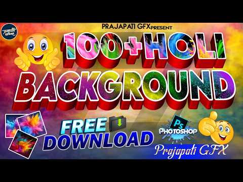 Holi Background 2026 | 100+ Hd Background | Holi Special Wallpaper 2026 - Free Download