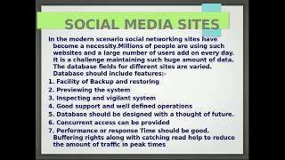 APPLICATIONS OF DBMS VIDEO