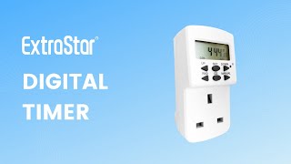 How to Set Up Your ExtraStar Digital Timer (9TEE8) - Tutorial