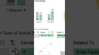 Microsoft Excel's Wedding Planning Template 😭 vs. Simple Sheets Wedding Planning #shorts