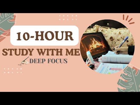 10HOUR STUDY WITH ME(part 2)📚 | Med Student | NO MUSIC