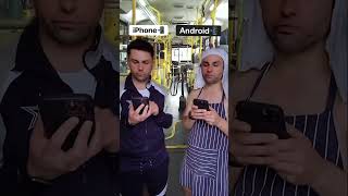iPhone vs Android Ringtone Sound🤣📲
