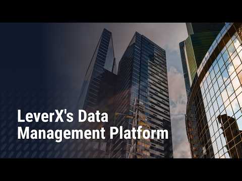 LeverX's Data Management Platform