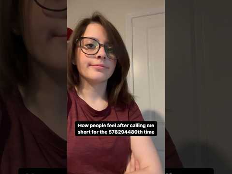 How people feel after calling me short for the 578294480th time #shorts