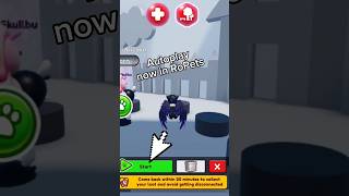 New update!!! #RoPets gets autoplay! #roblox #robloxedit #robloxshorts #short #shorts @RoPetsGame