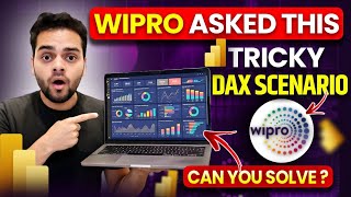 Wipro: Tricky DAX Scenario based question | Power BI Interview😲