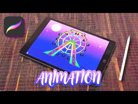 Merry go round animation | Procreate