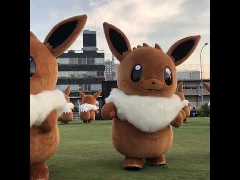Badut Pokemon Eevee Dance #Shorts