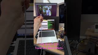 Coral Dev Board Micro 사람 및 포즈감지 #shorts #coral #google #tensorflow