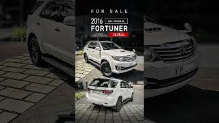 fortuner 2016 for sale:9809558828 #kerala #fortuner #innova #forsale #usedcars