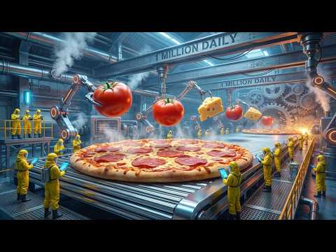 Inside A Mega Frozen Pizza Factory