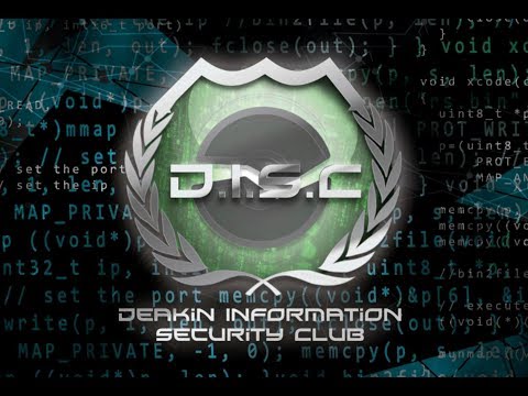 Deakin Information Security Club Introduction