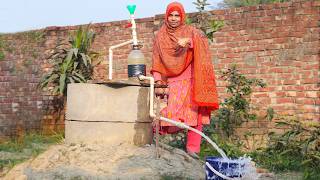 Fix water low pressure from PVC and Plastic Bottle