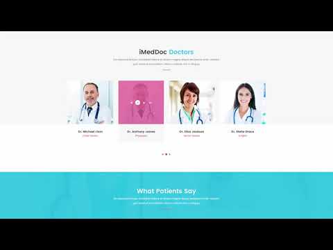 Download iMedDoc Medical Center Health Care HTML5 Templates Best Unique Website Themes for Doctors