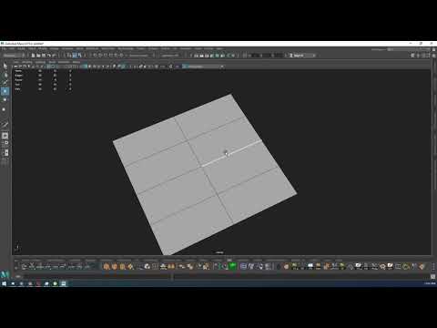 How to delete edges in Maya