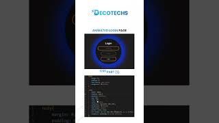 Animated Login Page UI | HTML + CSS Tutorial (Part 1–4)