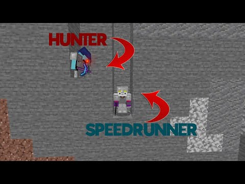 Minecraft Speedrunner VS Hunter