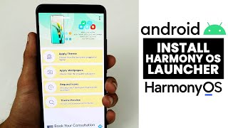 Install Harmony os Launcher In Any Android Phone