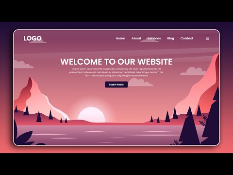 How to Make a Responsive Website with HTML, CSS, JavaScript and GSAP Step by Step